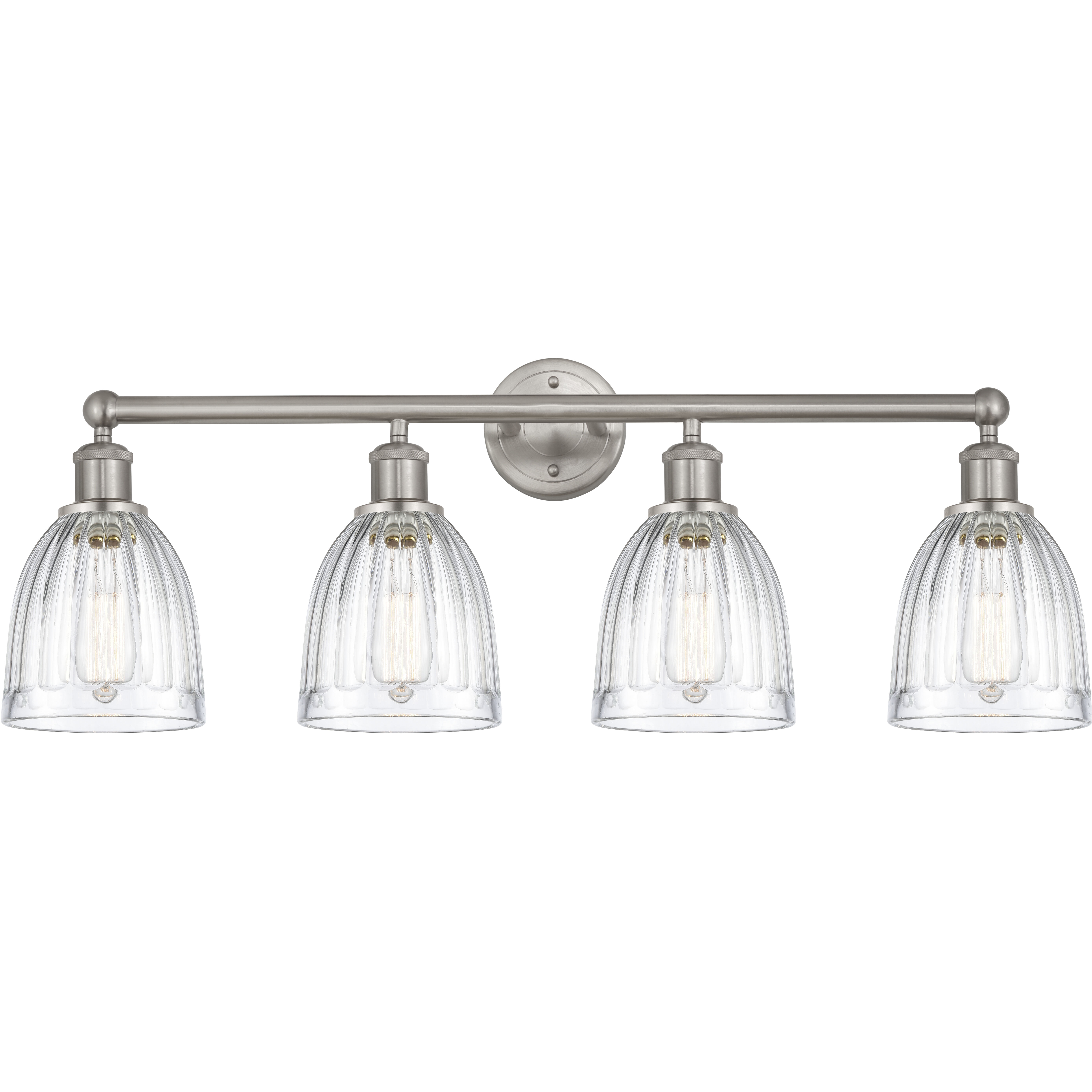Edison Brookfield 4 Light 32.75 inch Bathroom Vanity Light
