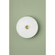 Sophie 2 Light 12 inch Aged Brass Flush Mount Ceiling Light