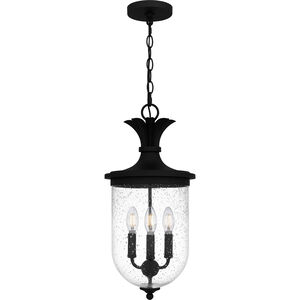 Havana 3 Light 10 inch Earth Black Mini Pendant Ceiling Light