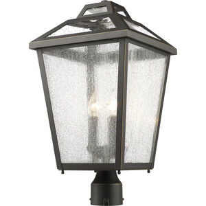 Bayland 3 Light 11.00 inch Post Light & Accessory