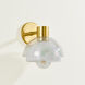 Modena 1 Light 8 inch Aged Brass Wall Sconce Wall Light