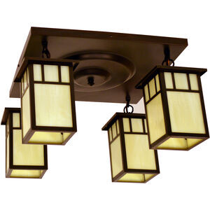 Huntington 4 Light 17.00 inch Flush Mount