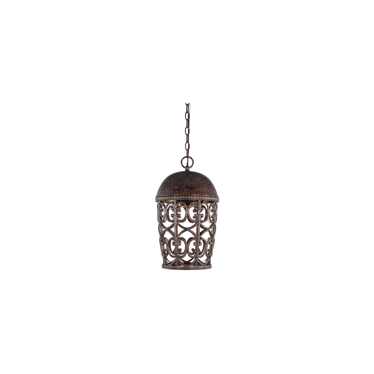 Amherst 1 Light 10 inch Burnt Umber Outdoor Hanging Lantern