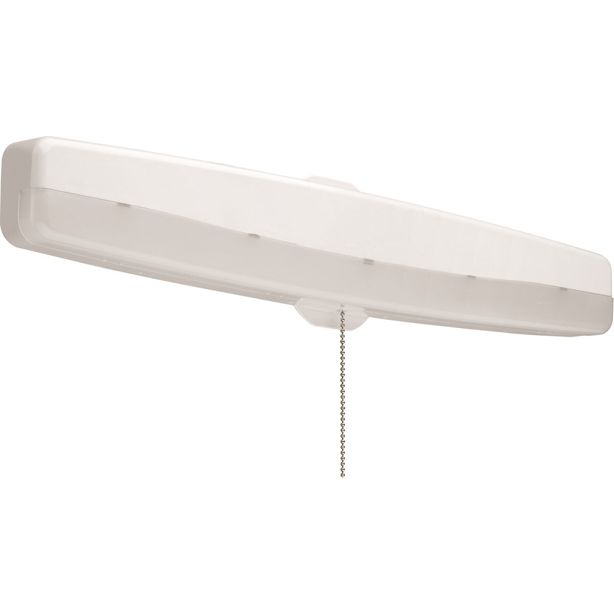 Indoor LED 24 inch Gloss White Flush Mount Ceiling Light, Pull chain