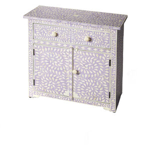 Bone Inlay Vivienne Lavender Bone Inlay Heritage Chest/Cabinet