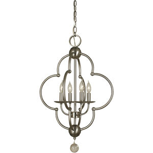 Quatrefoil 4 Light 19.00 inch Mini Chandelier