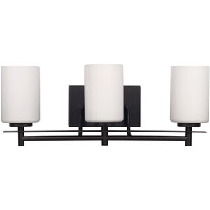 Madison 3 Light 21 inch Oil Rubbed Bronze Vanity Light Wall Light