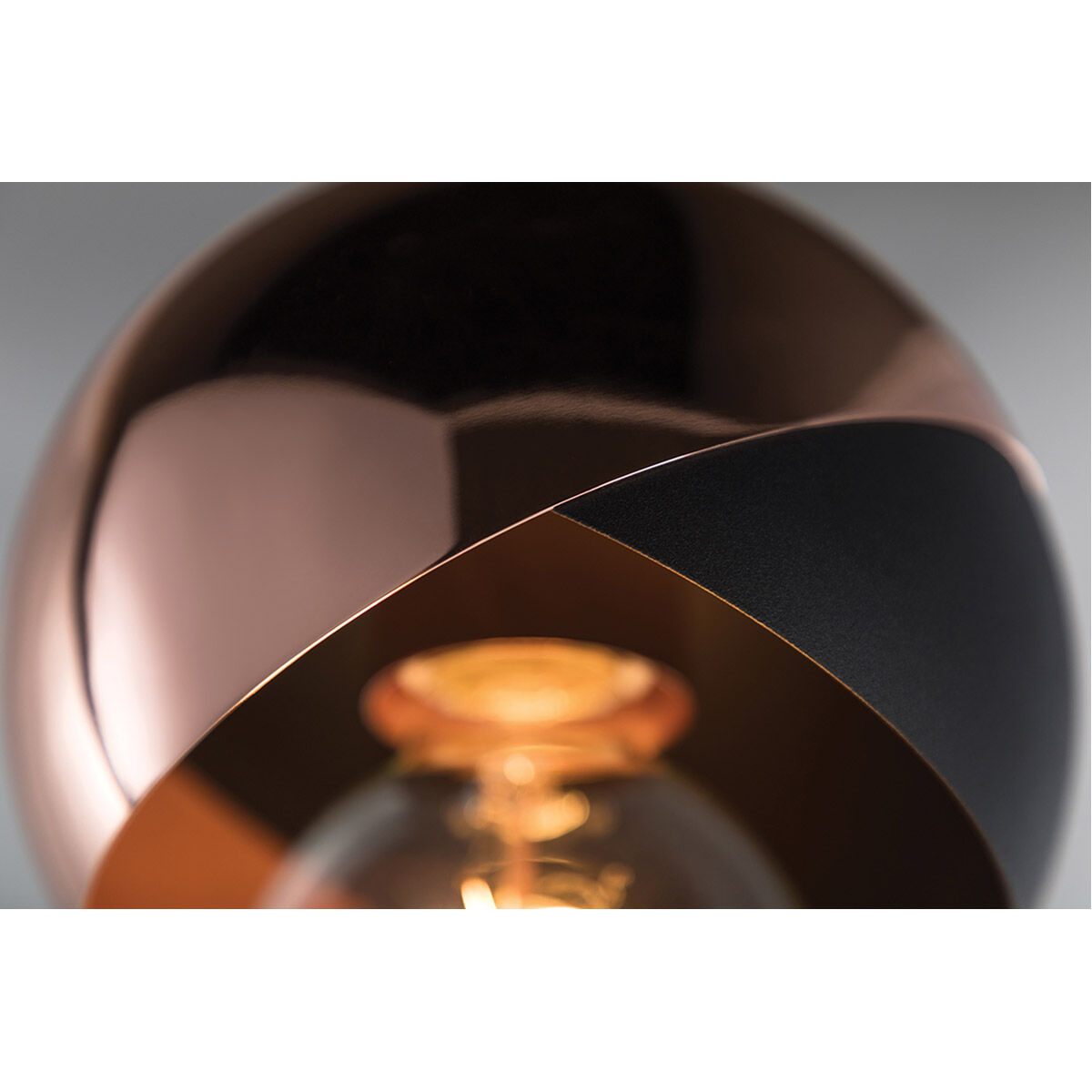 Emma 1 Light 6 inch Polished Copper Wall Sconce Wall Light in Polished Copper and Black
