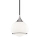 Reese 1 Light 7 inch Polished Nickel Pendant Ceiling Light
