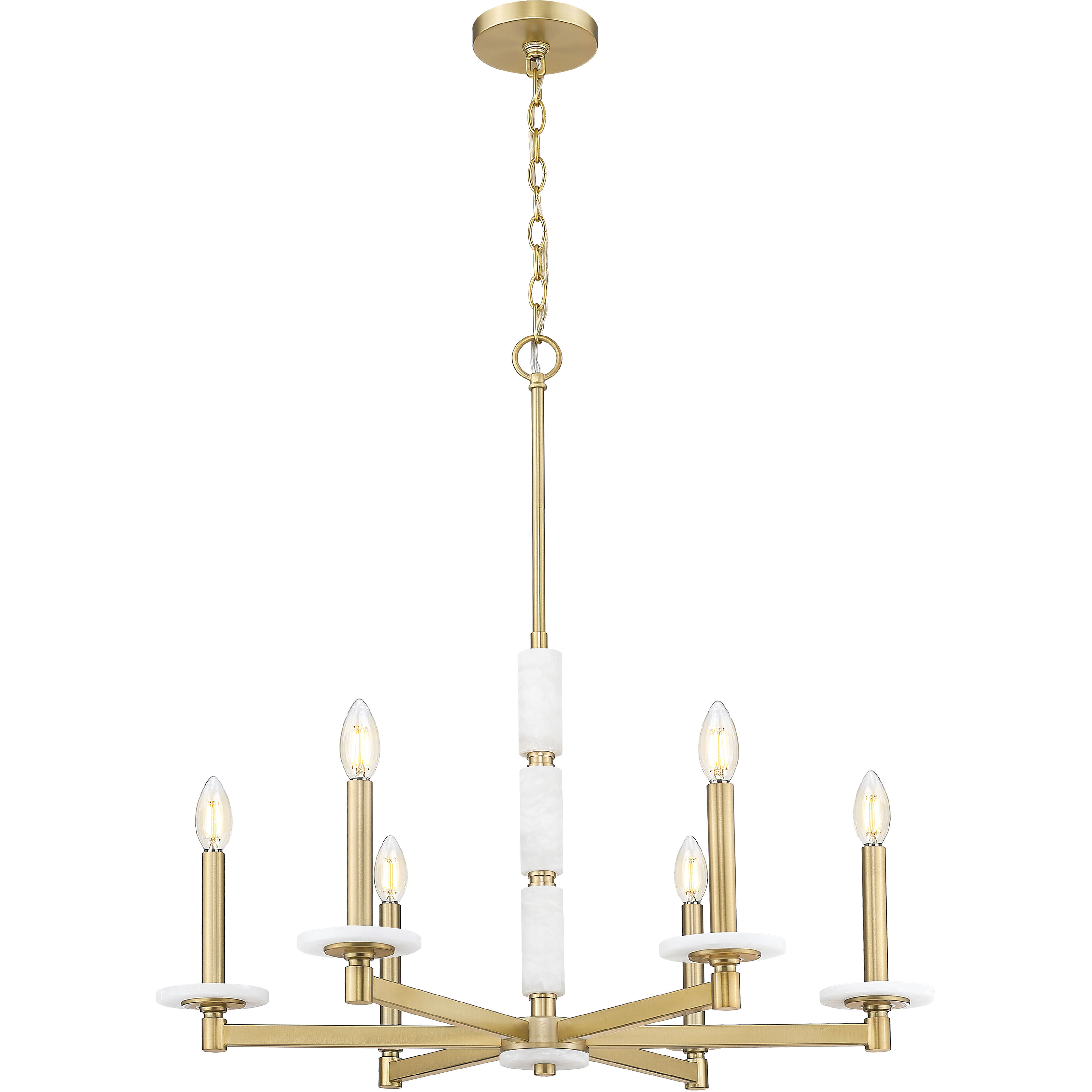 Kaden 6 Light 28.00 inch Chandelier