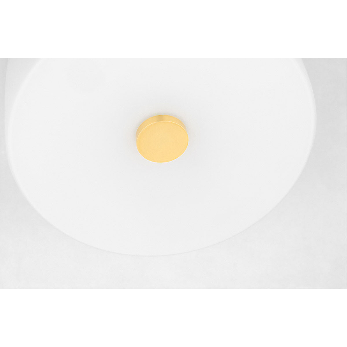 Sophie 2 Light 12 inch Aged Brass Flush Mount Ceiling Light