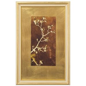 Botanical/floral Gold Leaf Wall Art