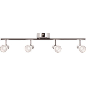 Gage 4 Light 120V Polished Chrome Fixed Rail Ceiling Light