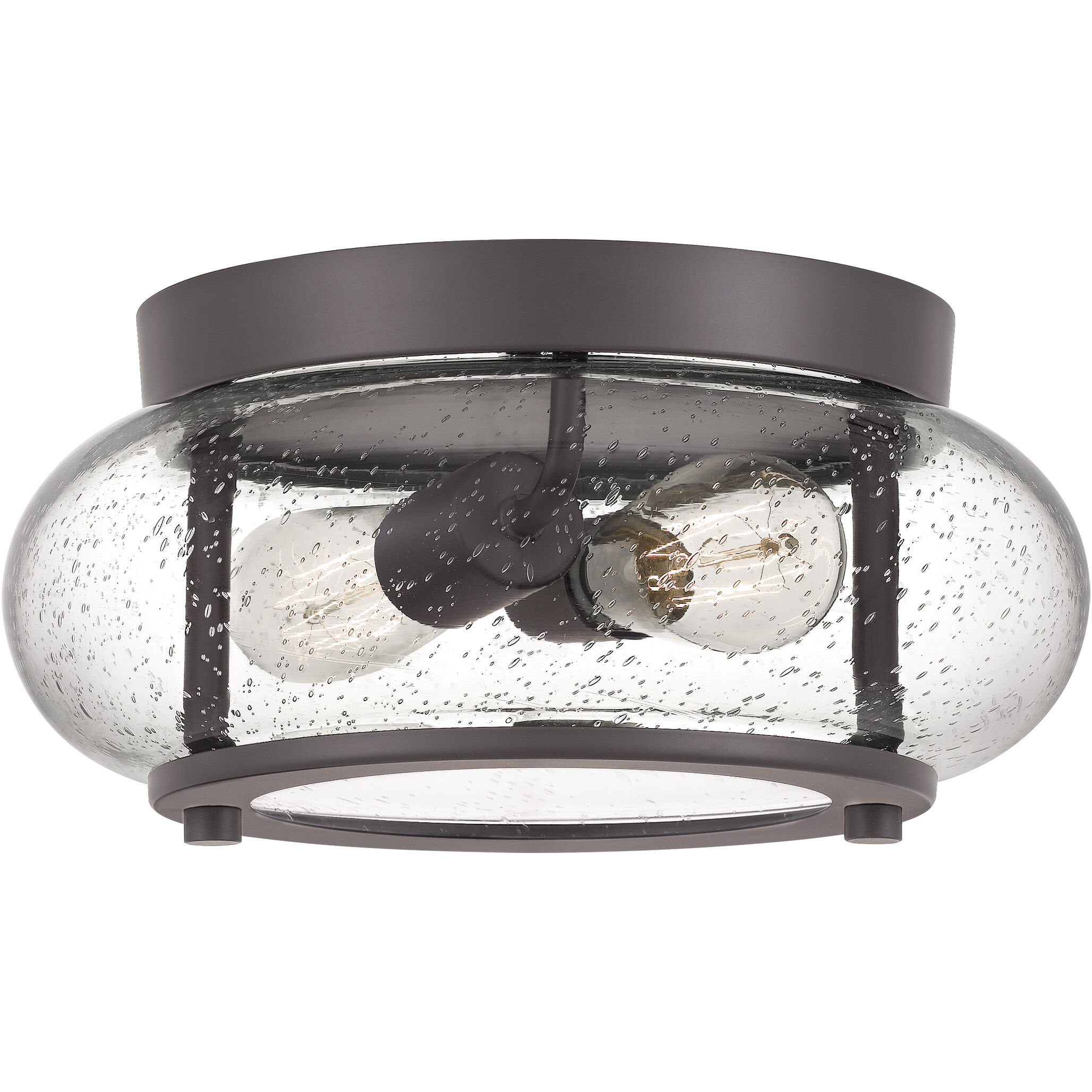 Trilogy 2 Light 12.00 inch Flush Mount