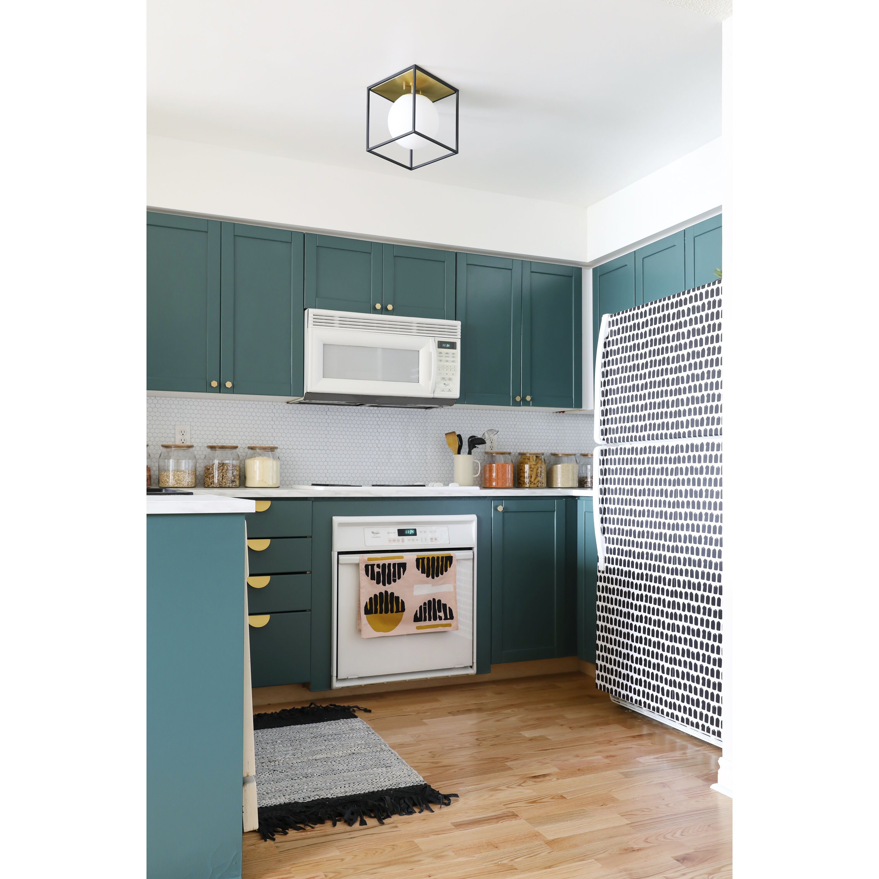 Aira 1 Light 9.5 inch Aged Brass Flush Mount Ceiling Light in Aged Brass and Black