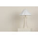 Alana 23 inch 60.00 watt Aged Brass/Ceramic Antique Ivory Table Lamp Portable Light