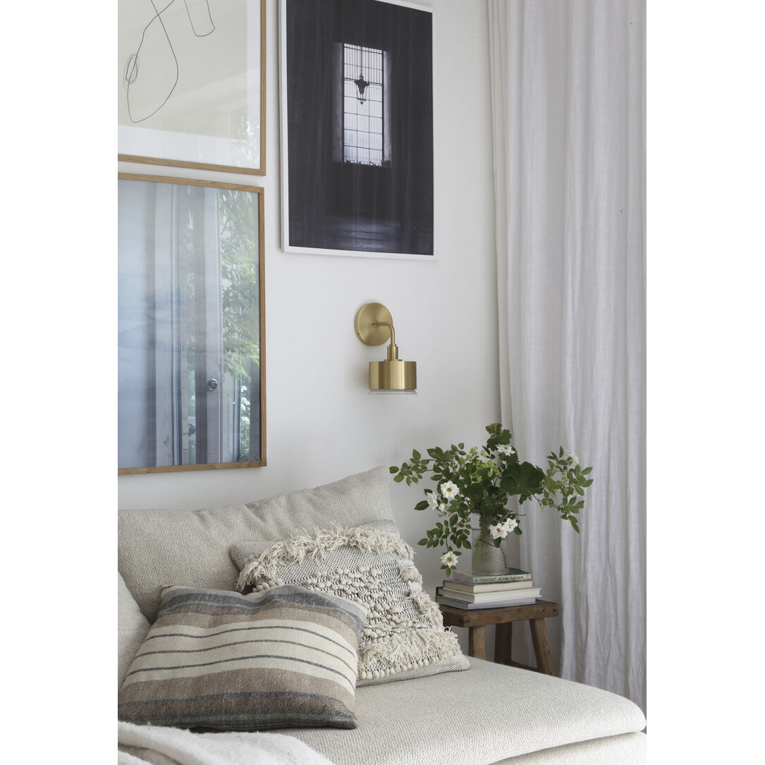 Nora LED 5 inch Aged Brass Wall Sconce Wall Light