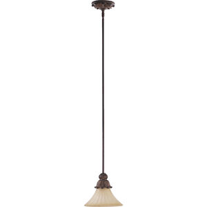 Madeleine 1 Light 9 inch Corsican Gold Mini Pendant Ceiling Light
