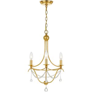 Metro 3 Light 15.50 inch Mini Chandelier