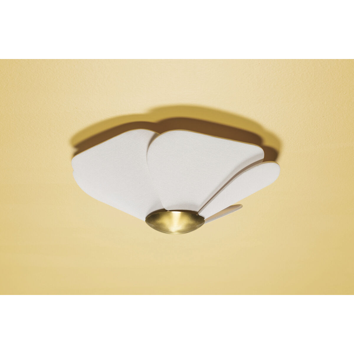 Madeline LED 18 inch Aged Brass Flush Mount Ceiling Light