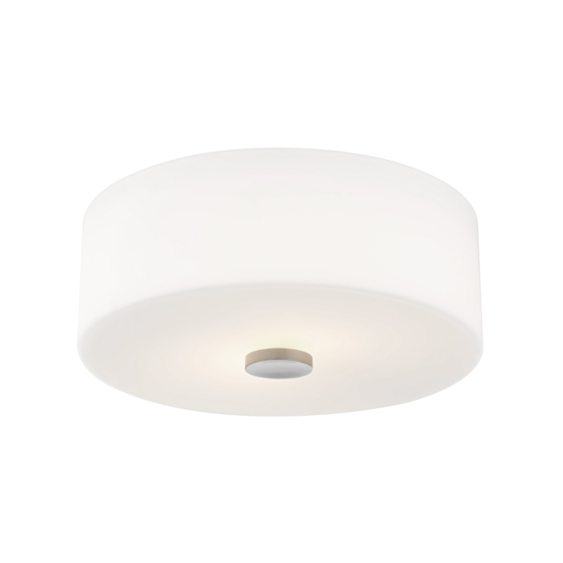 Sophie 2 Light 11.75 inch Polished Nickel Flush Mount Ceiling Light