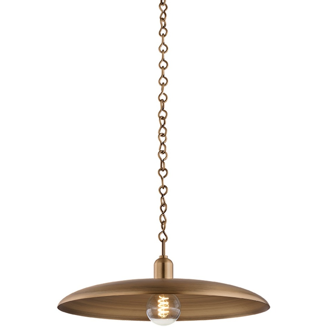 Mamie 1 Light 19 inch Patina Brass Pendant Ceiling Light