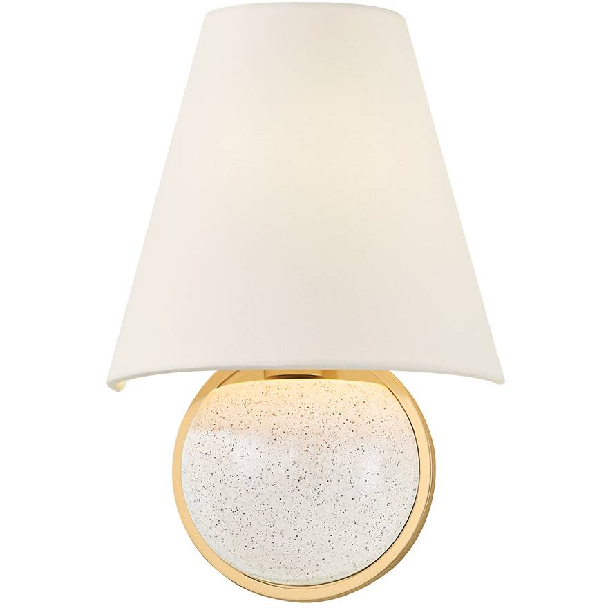 Marlena 1 Light 7.75 inch Aged Brass Wall Sconce Wall Light