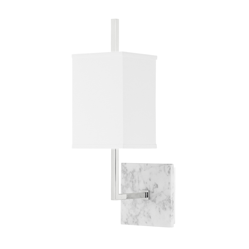 Mikaela 1 Light 5 inch Polished Nickel Wall Sconce Wall Light