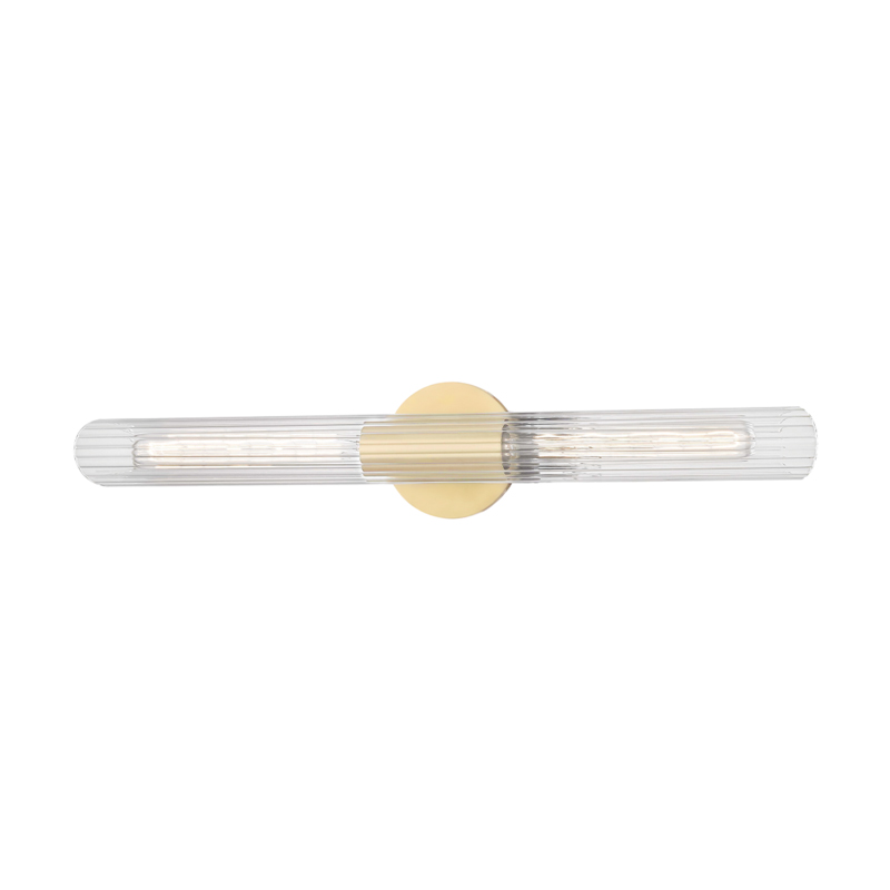 Cecily 2 Light 4.75 inch Aged Brass ADA Wall Sconce Wall Light