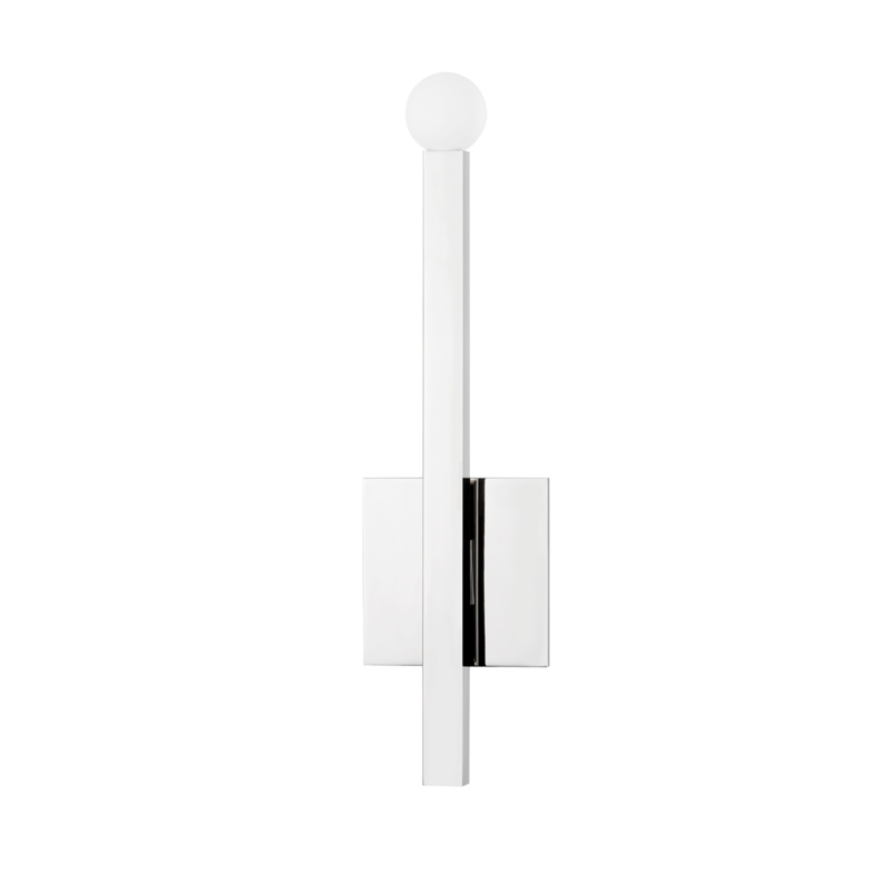 Dona LED 4.5 inch Polished Nickel ADA Wall Sconce Wall Light