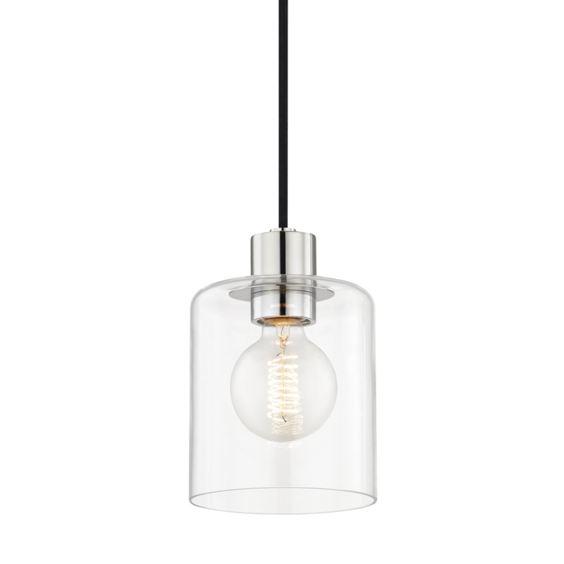 Neko 1 Light 5.5 inch Polished Nickel Pendant Ceiling Light