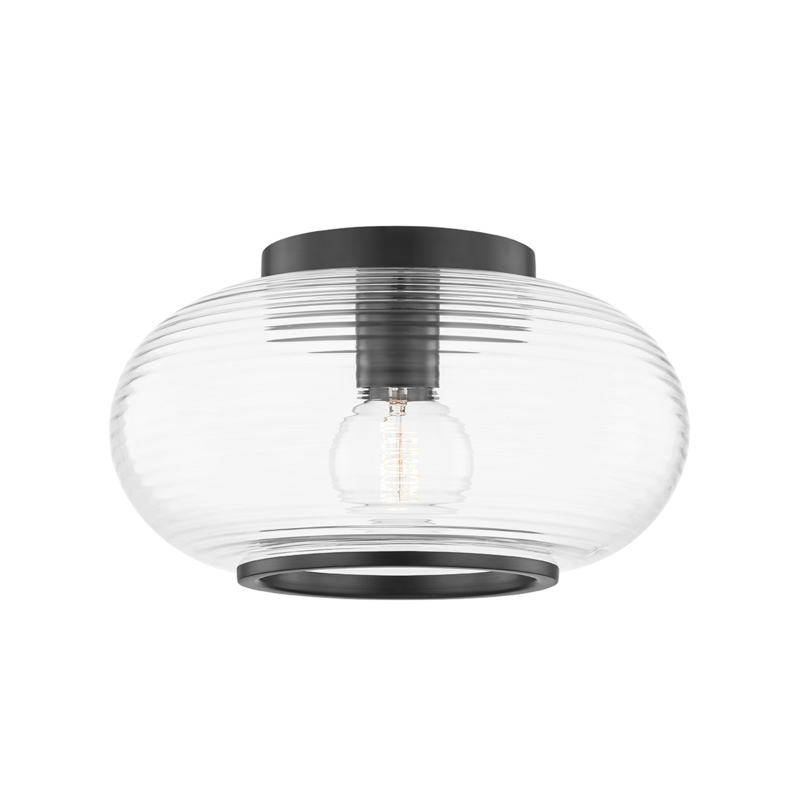 Maggie 1 Light 13 inch Old Bronze Flush Mount Ceiling Light