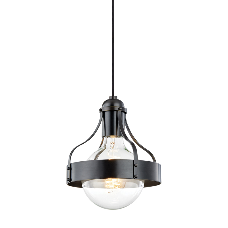 Violet 1 Light 7.5 inch Old Bronze Pendant Ceiling Light