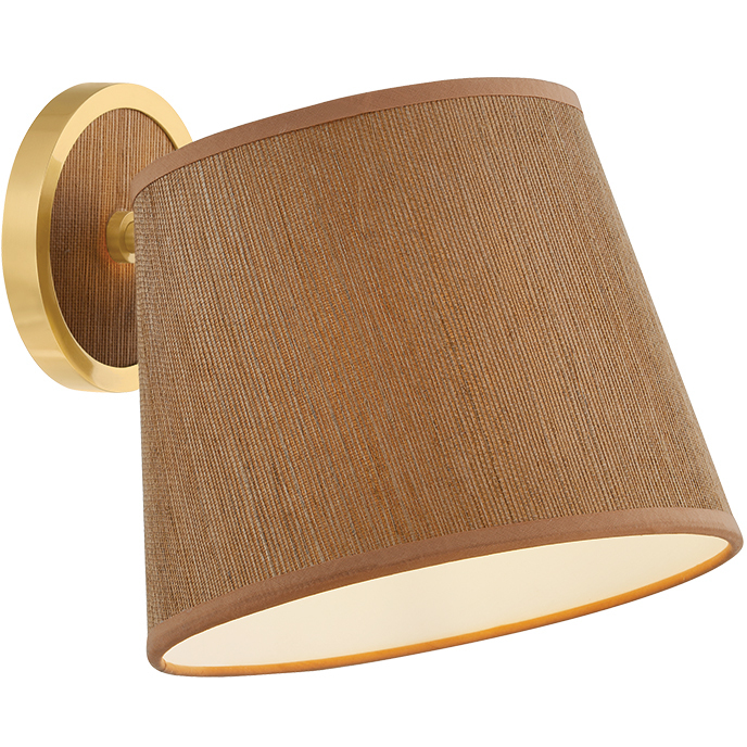 Abeni 1 Light 8.75 inch Aged Brass Wall Sconce Wall Light