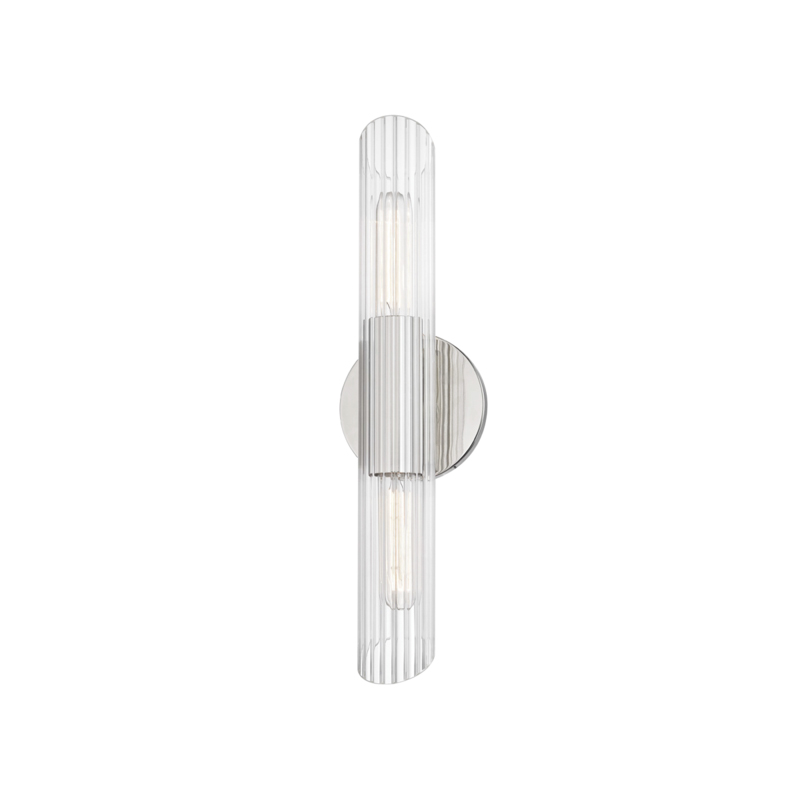 Cecily 2 Light 4.75 inch Polished Nickel ADA Wall Sconce Wall Light