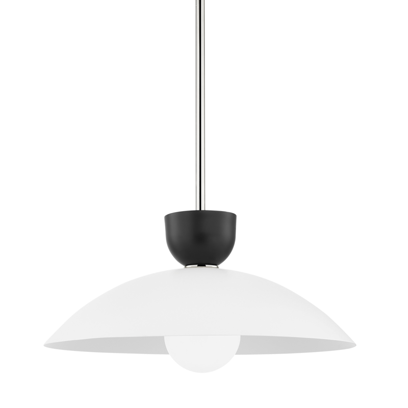 Whitley 1 Light 2 inch Polished Nickel Pendant Ceiling Light, Large