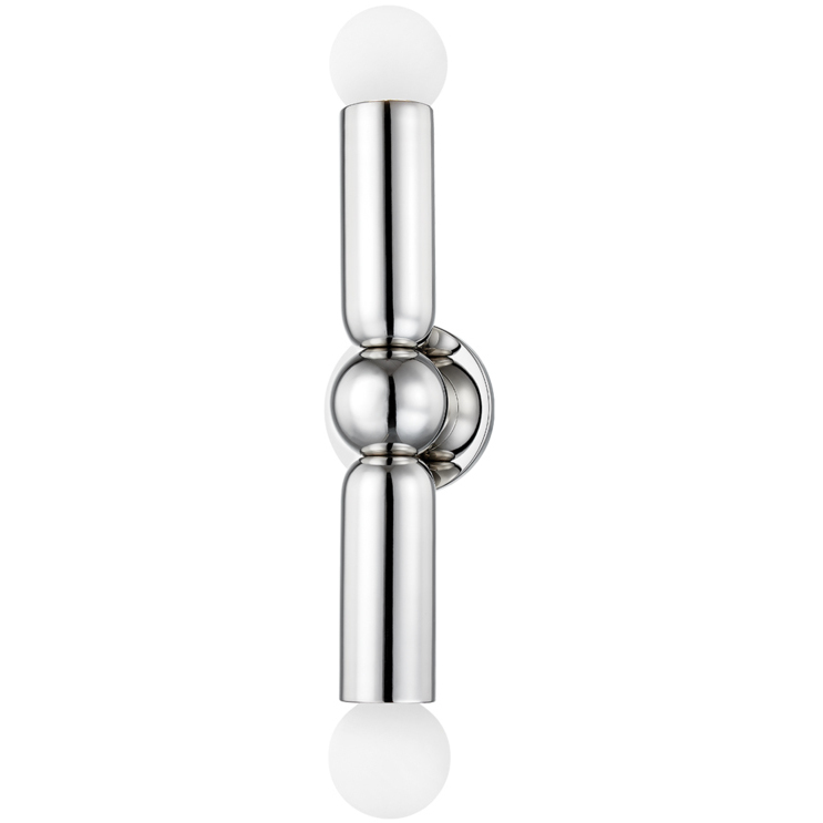 Lolly 2 Light 4.75 inch Polished Nickel ADA Wall Sconce Wall Light