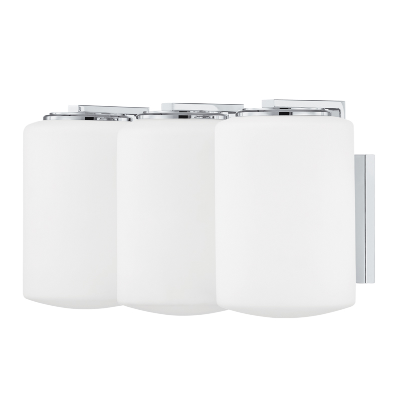 Chantal 3 Light 15.5 inch Polished Chrome Bath Bracket Wall Light