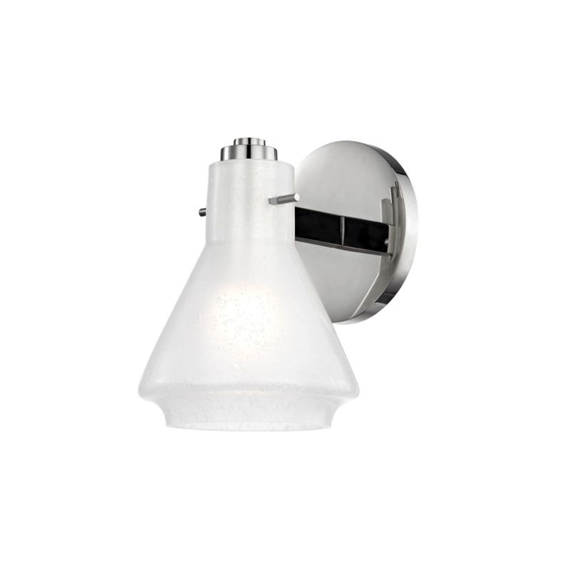 Rosie 1 Light 5.5 inch Polished Nickel Bath And Vanity Wall Light
