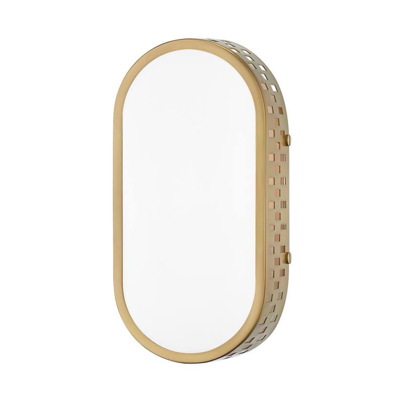 Phoebe 1 Light 6 inch Aged Brass Wall Sconce Wall Light